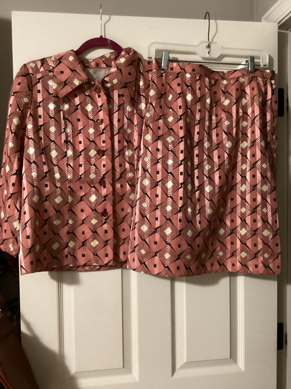 True Fabulous Vintage 50s Skirt Suit - Picture 2 of 7